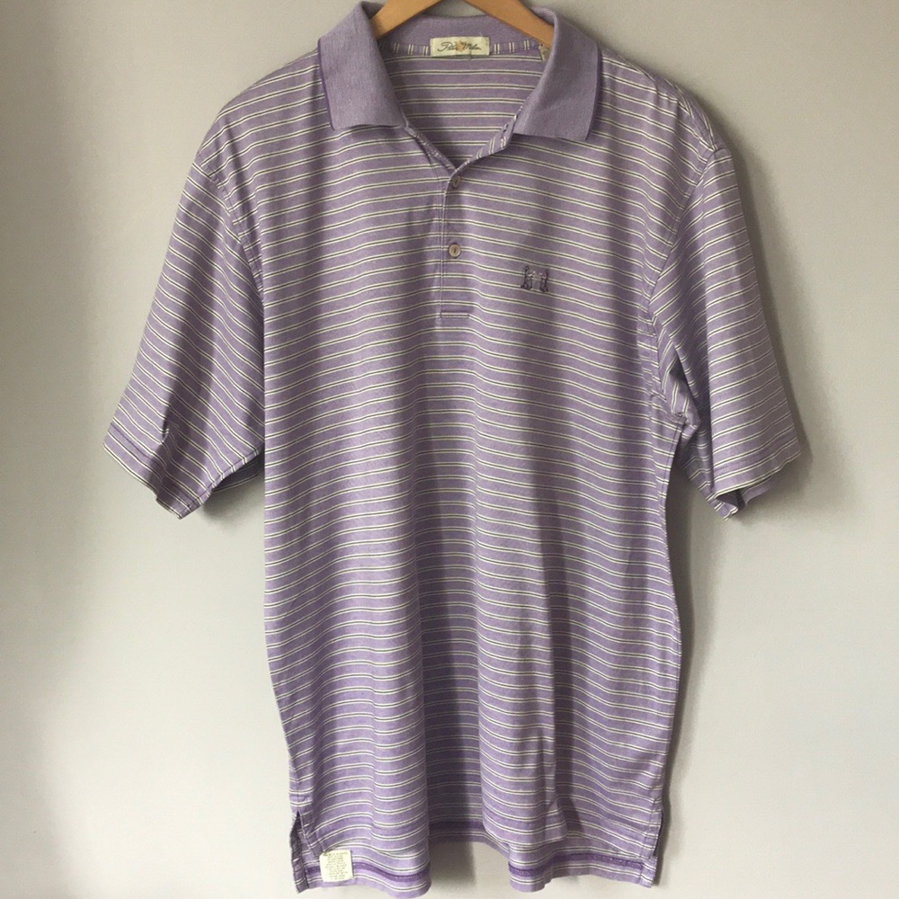 Peter Millar Polo Shirt Size Large , Looks New!